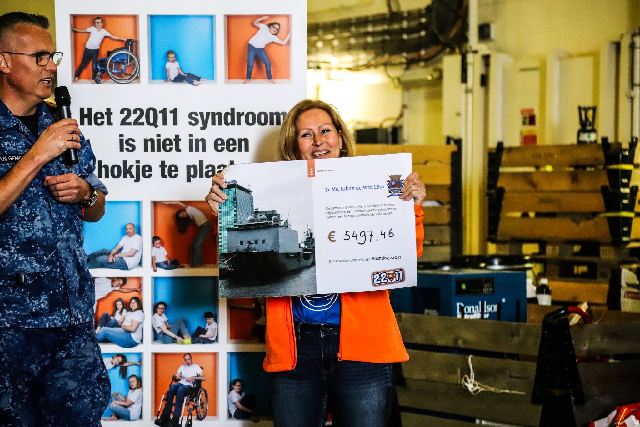 Ophalen donatie 22Q11